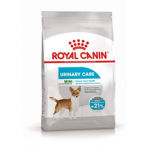 Корм Royal Canin Mini Urinary Care для собак малых пород (до 10 кг), профилактика МКБ, 1 кг