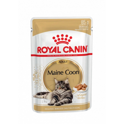 Корм Royal Canin Maine Coon Adult (в соусе) для породы мейн кун старше 15 мес., 85 г