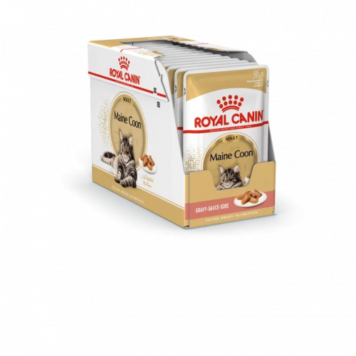 Корм Royal Canin Maine Coon Adult (в соусе) для породы мейн кун старше 15 мес., 85 г