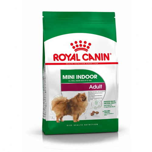 Корм Royal Canin Mini Indoor Adult для собак малых пород (до 10 кг) живущих в помещении, 3 кг