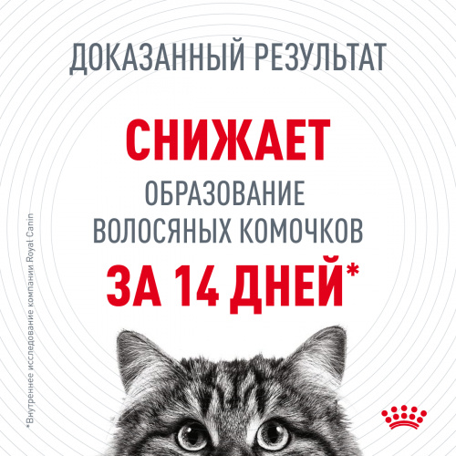 Корм Royal Canin Hairball Care для вывода шерсти из желудка, 10 кг