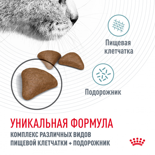 Корм Royal Canin Hairball Care для вывода шерсти из желудка, 10 кг