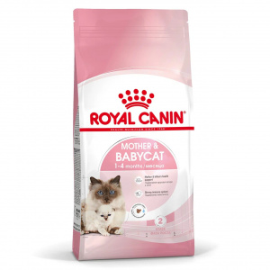 Корм Royal Canin Mother and Babycat для котят от 1 до 4 мес. и беременных/кормящих кошек, 4 кг