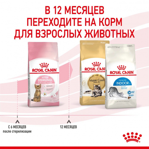 Корм Royal Canin Kitten STERILISED для стерилизованных котят до 12 мес., 3.5 кг