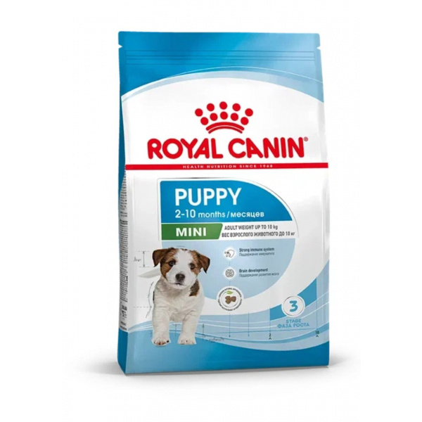 Корм Royal Canin Mini Puppy для щенков малых пород 2-10 мес., 4 кг