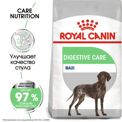 Корм Royal Canin Maxi Digestive Care для собак крупных пород (26-44 кг) при расстройствах пищеварения, 3 кг