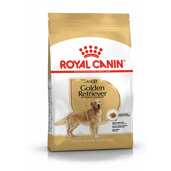 Корм Royal Canin Golden Retriever Adult для голден ретривера старше 15 мес., 12 кг