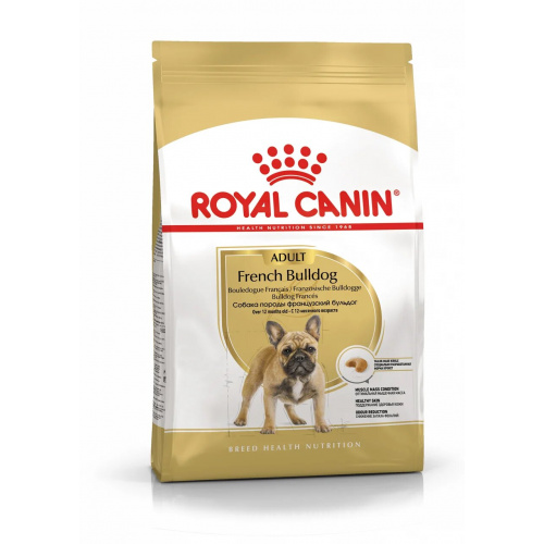 Корм Royal Canin French Bulldog Adult для французского бульдога старше 12 мес., 3 кг