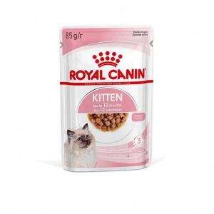 Корм Royal Canin Kitten (в соусе) для котят от 4 до 12 мес., 85 г