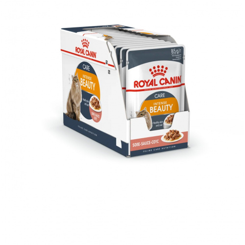 Корм Royal Canin Intense Beauty (в соусе) для красоты шерсти, 85 г