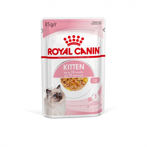 Корм Royal Canin Kitten (в желе) для котят от 4 до 12 мес., 85 г