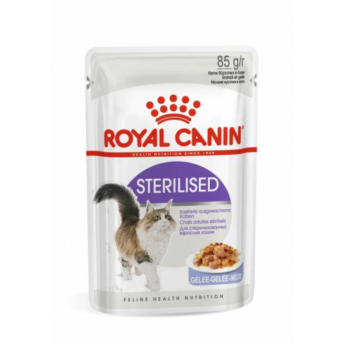 Корм Royal Canin Sterilised (в желе) для стерилизованных кошек старше 1 года, 85 г