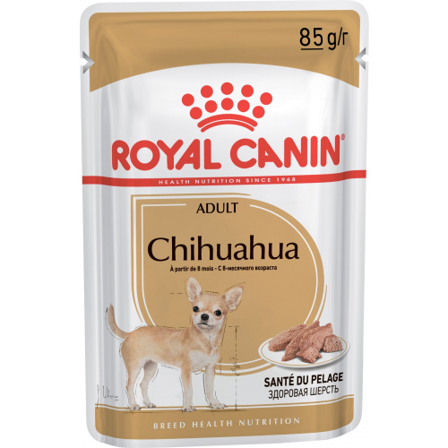 Корм Royal Canin Chihuahua Adult (паштет) для чихуахуа старше 8 мес., 85 г