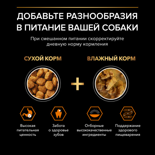 Сухой корм PRO PLAN® для взрослых собак мелких и карликовых пород, с высоким содержанием курицы 7 кг