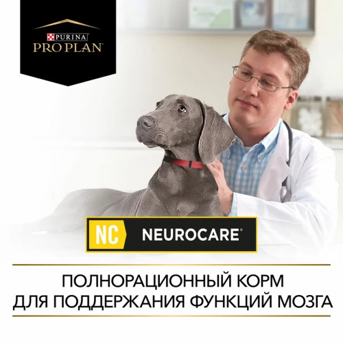 VETERINARY DIETS NC NeuroCare сухой корм для собак диетический PRO PLAN для поддержания функции мозга, 3 кг