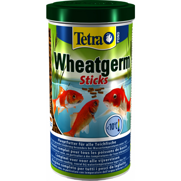 Корм для рыб прудовых Tetra Pond Wheatgerm Sticks 1л (палочки, 8-12мм)