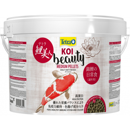 Корм для рыб прудовых Tetra Pond KOI Beauty Medium Pellets 10л (шарики, 5мм)