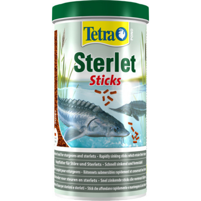 Корм для рыб прудовых Tetra Pond Sterlet Sticks 1л (палочки, 3-5мм)