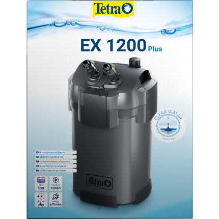 Фильтр для аквариума внешний Tetra EX 1200 Plus (250-500л, 1200л/ч, 19.5Вт)