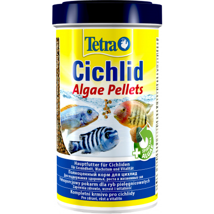 Корм для рыб  Tetra Cichlid Algae Pellets 500мл (шарики)