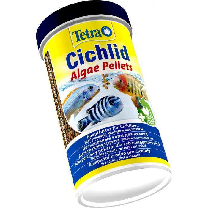 Корм для рыб  Tetra Cichlid Algae Pellets 500мл (шарики)