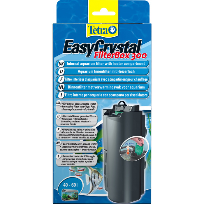 Фильтр для аквариума внутренний Tetra EasyCrystal FilterBox 300 (40-60л, 300л/ч, 3.5Вт)