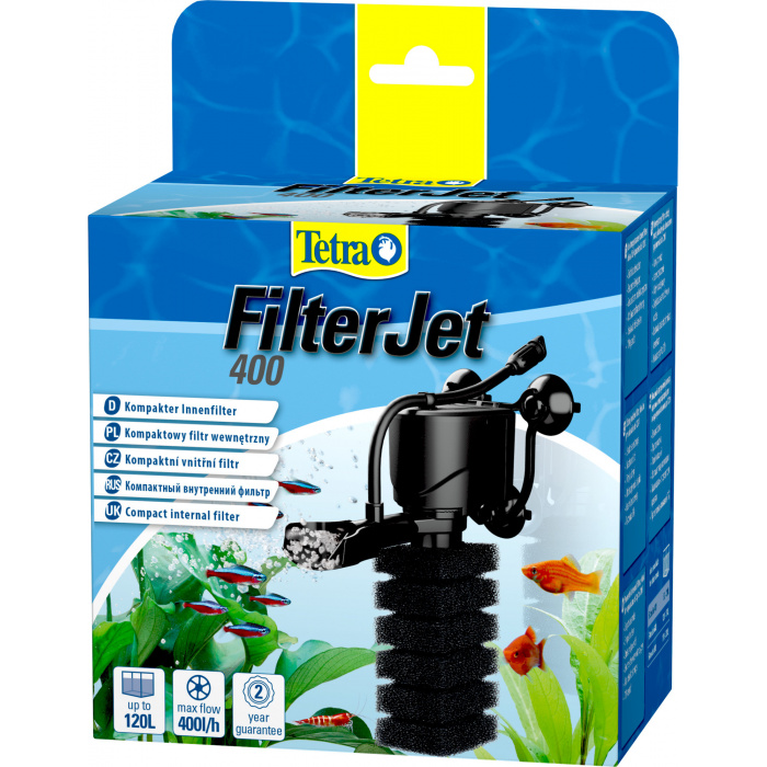 Фильтр для аквариума внутренний Tetra FilterJet 400 (50-120л, 400л/ч, 4Вт)