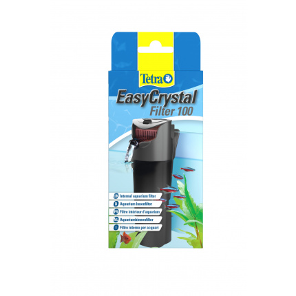 Фильтр для аквариума внутренний Tetra EasyCrystal Filter 100 (5-15л, 100л/ч, 3Вт)