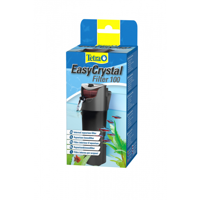 Фильтр для аквариума внутренний Tetra EasyCrystal Filter 100 (5-15л, 100л/ч, 3Вт)