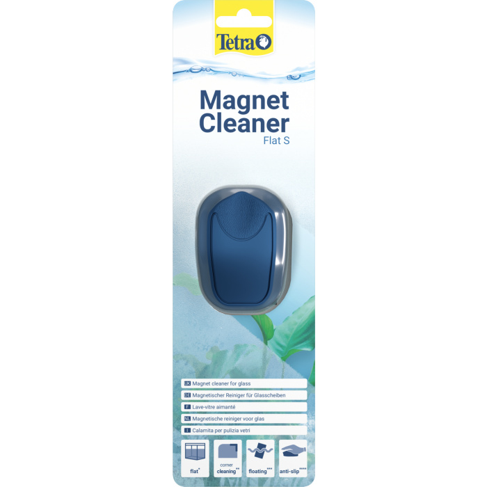 Стеклоочиститель магнитный Tetra Magnet Cleaner Flat S для аквариума с толщиной стекла до 4мм