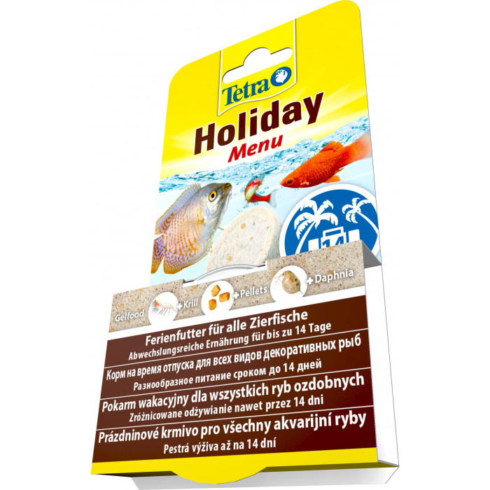 Корм для рыб  Tetra Holiday Menu 30г (блок желе)