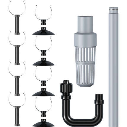 Комплект трубок и зажимов для впуска воды для фильтра Tetra EX 400/600/800 Plus