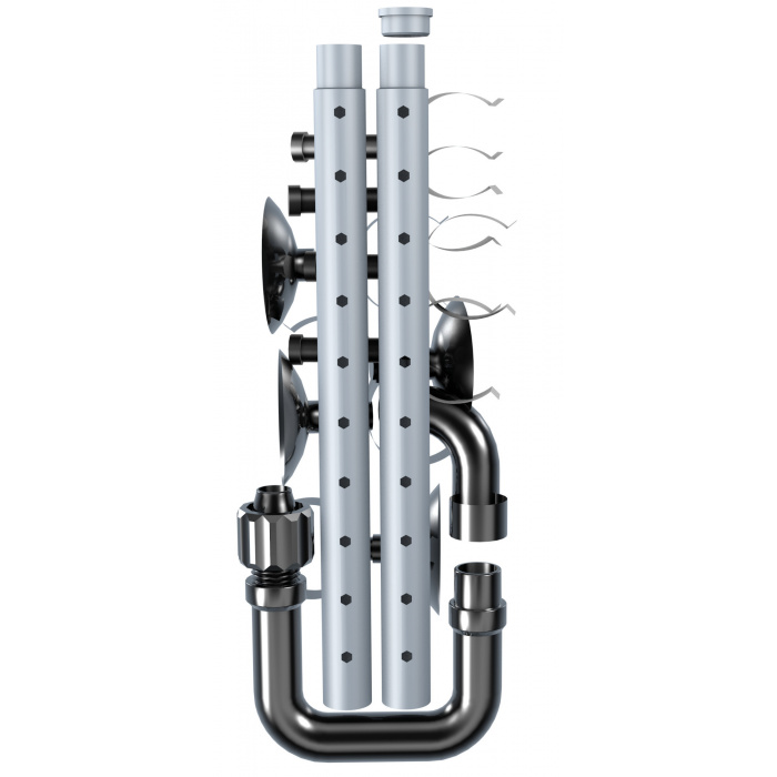 Комплект трубок и зажимов для выпуска воды для фильтра Tetra EX 400/600/800 Plus