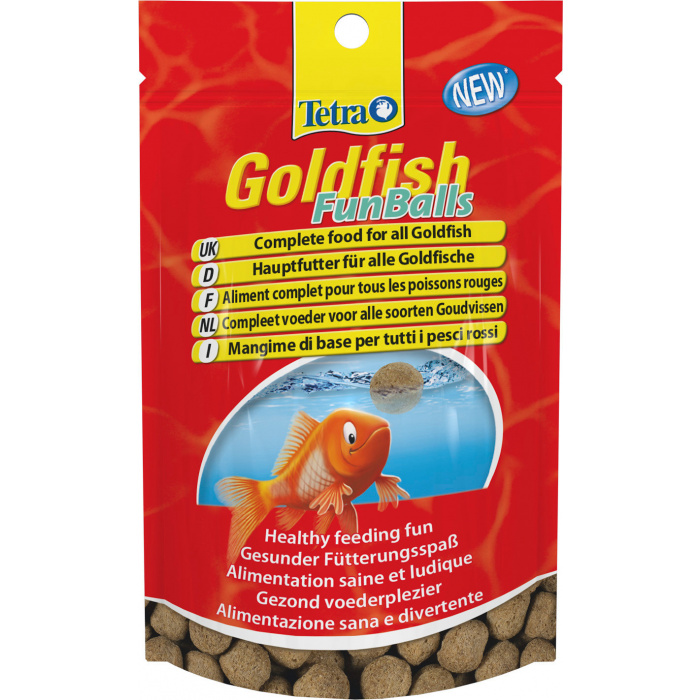 Корм для рыб  Tetra Goldfish FunBalls 20г (шарики)