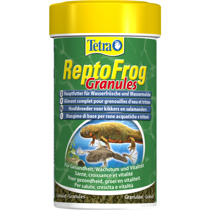 Корм для водных лягушек и тритонов Tetra ReptoFrog Granules 100мл (гранулы)