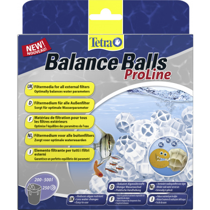 Наполнитель для аквариумного фильтра Tetra Balance Balls ProLine 2200мл/250шт. (200-500л, био-шарики)