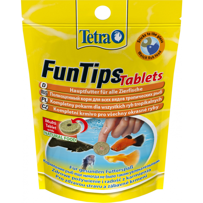 Корм для рыб  Tetra FunTips Tablets 20таб.