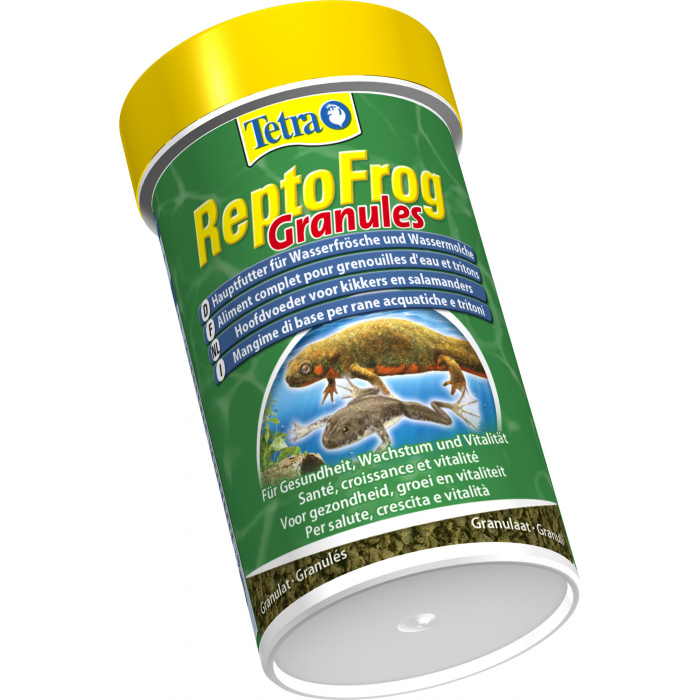 Корм для водных лягушек и тритонов Tetra ReptoFrog Granules 100мл (гранулы)