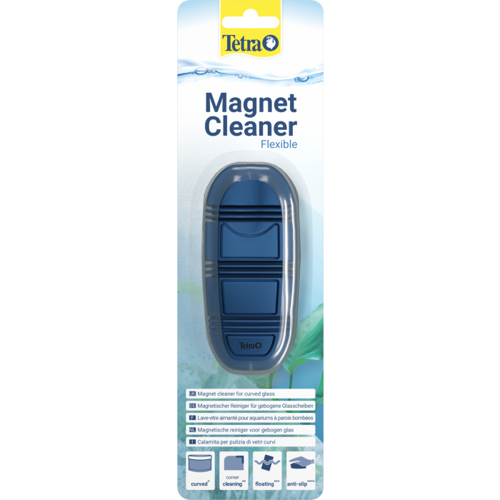 Стеклоочиститель магнитный Tetra Magnet Cleaner Flexible для панорамного аквариума с толщиной стекла до 8мм