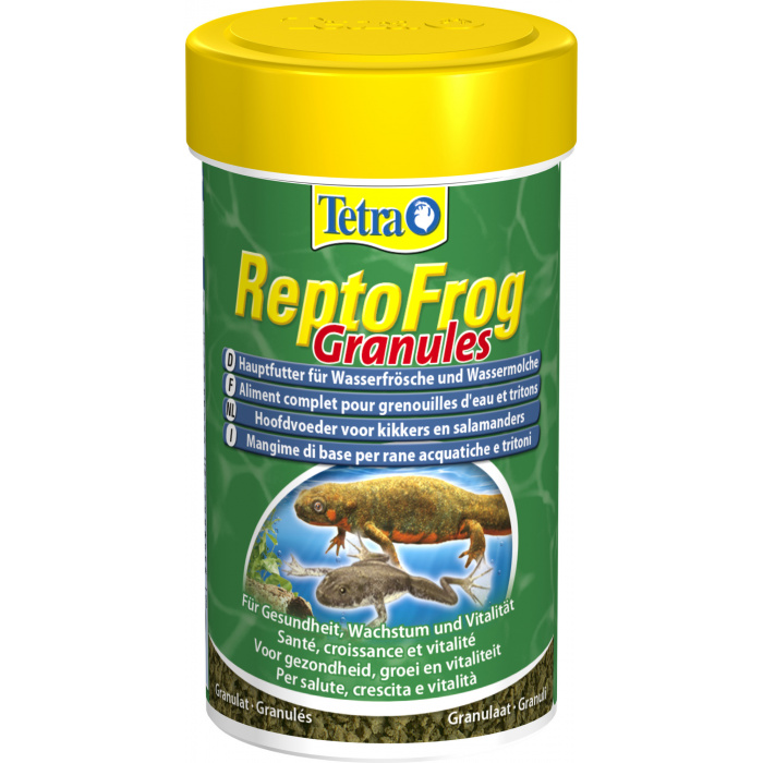 Корм для водных лягушек и тритонов Tetra ReptoFrog Granules 100мл (гранулы)