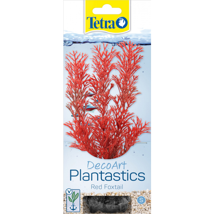 Растение для аквариума искусственное Tetra DecoArt Plantastics Red Foxtail 15см/S