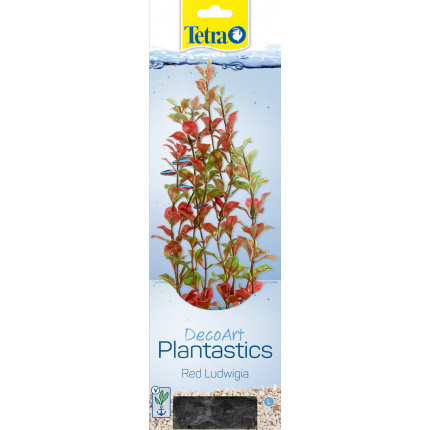 Растение для аквариума искусственное Tetra DecoArt Plantastics Red Ludwigia 30см/L