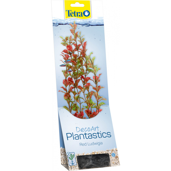 Растение для аквариума искусственное Tetra DecoArt Plantastics Red Ludwigia 30см/L