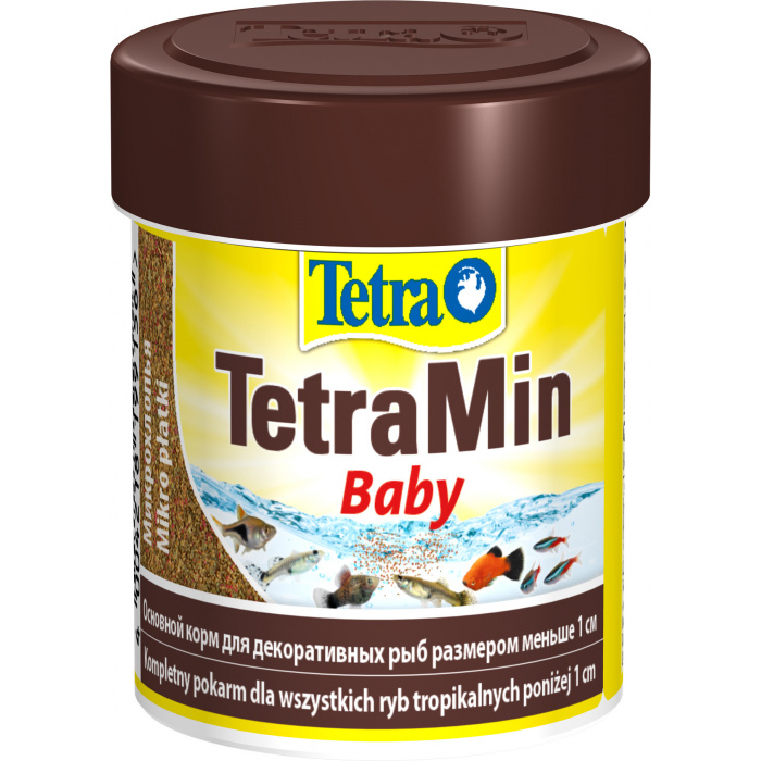 Корм для рыб  Tetra TetraMin Baby 66мл (хлопья мелкие)