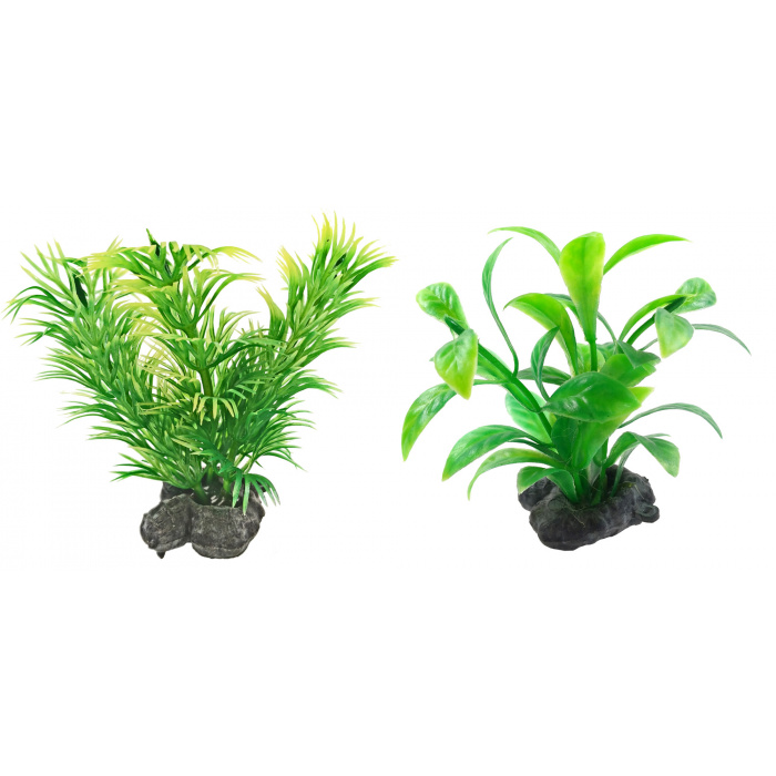 Растение для аквариума искусственное Tetra DecoArt Plantastics XS 6см Green (6шт.)