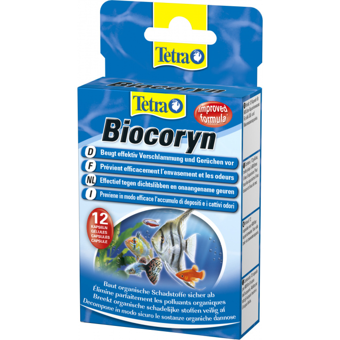 Кондиционер для воды Biocoryn 12капс. - надежно расщепляет органические отходы