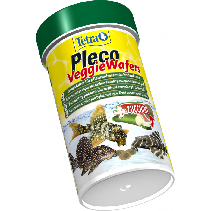 Корм для рыб  Tetra Pleco Veggie Wafers 100мл (пластинки)