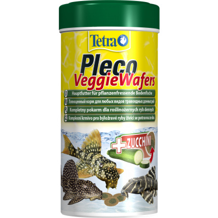 Корм для рыб  Tetra Pleco Veggie Wafers 250мл (пластинки)