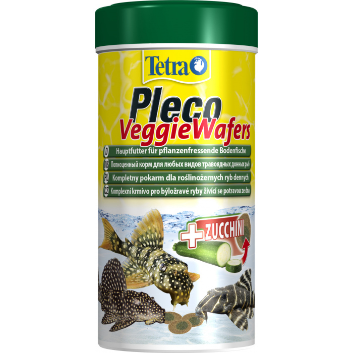 Корм для рыб  Tetra Pleco Veggie Wafers 250мл (пластинки)