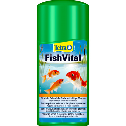 Кондиционер для воды Pond FishVital 250мл - улучшает состояние рыб и растений